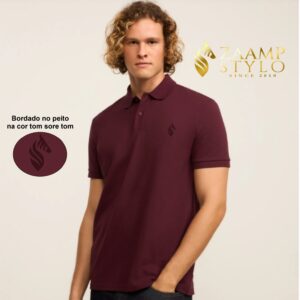 Camisa Polo Botão